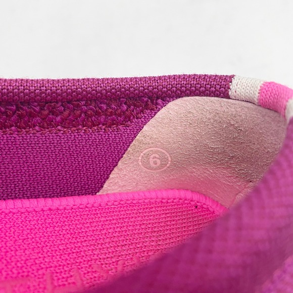 Rothys The Driver Berry Purple Knit Penny Loafer Shoes Womens Size 6 - Picture 7 of 10